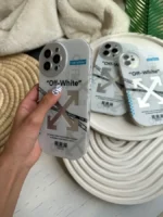 قاب Off-White لنز رینگی سفید (کدC1320) - Image 4