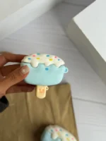کاور ایرپاد سیلیکونی Blue ice Cream (کدa0064) - Image 3
