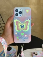 قاب Be Mine پروانه ای با بند (کدC1691) - Image 2