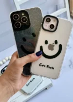 قاب Smile اکلیلی شفاف آیفونی (کدC1735) - Image 2