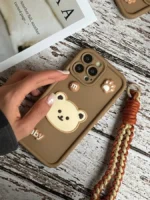 قاب Baby Bear با بند طنابی آیفون (کدC1468)