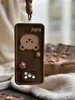 قاب Baby Bear با بند طنابی سامسونگ و شیائومی (کدC1655) - Image 6