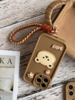 قاب Baby Bear با بند طنابی آیفون (کدC1468) - Image 6