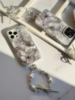 قاب Grey butterfly diamond (کدC1862)