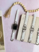 بند اپل واچ چرمی الحمرا Arpels (کدw5061) - Image 2