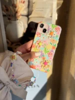 قاب باغچه با آویز و گل های برجسته (کدC2079)