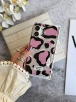 قاب پلنگی Romantic Pink آیفونی (کدC2062) - Image 2