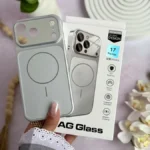 قاب AG GLASS ^ نقره ای ^ (کدC2152)