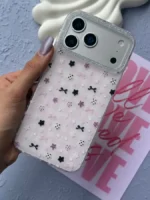 قاب Kawaii Pink Star آیفون (کدC2216) - Image 9