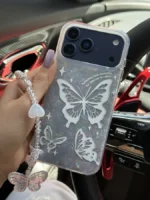 قاب Ice Butterfly با آویز (کدC2230)
