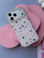 قاب Kawaii Pink Star آیفون (کدC2216) - Image 7