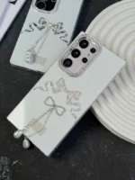 قاب پاپیون دور لنز نگین/شاین Lovely Power سامسونگ و شیائومی (کدC2262) - Image 3
