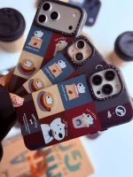 قاب طرح Puppy Love Coffee گوشی آیفون 15 - Image 3